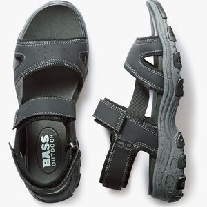 NWT Men’s Bass Outdoor Black Trail Sandals